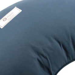 Ammepude - Müsli - 75x35 cm - Kapok - Indigo - Ensfarvet blå