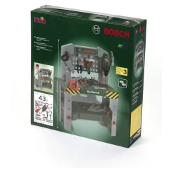 Arbejdsbænk med værktøj til børn - 76 cm - 43 dele - Bosch legetøjsværktøj