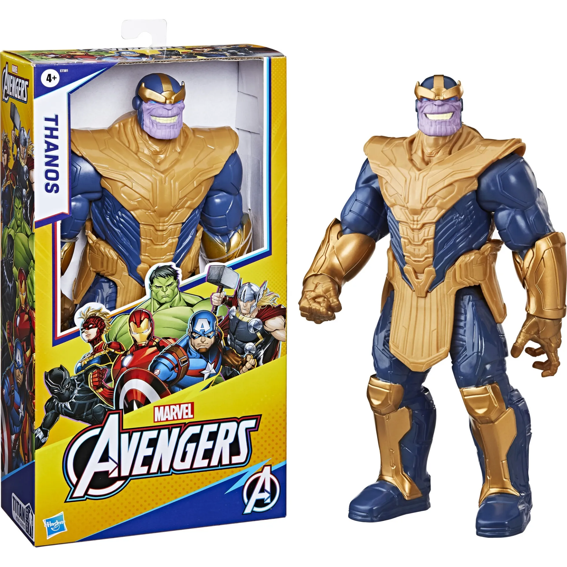 Avengers Deluxe Titan actionfigur - Thanos - 30 cm
