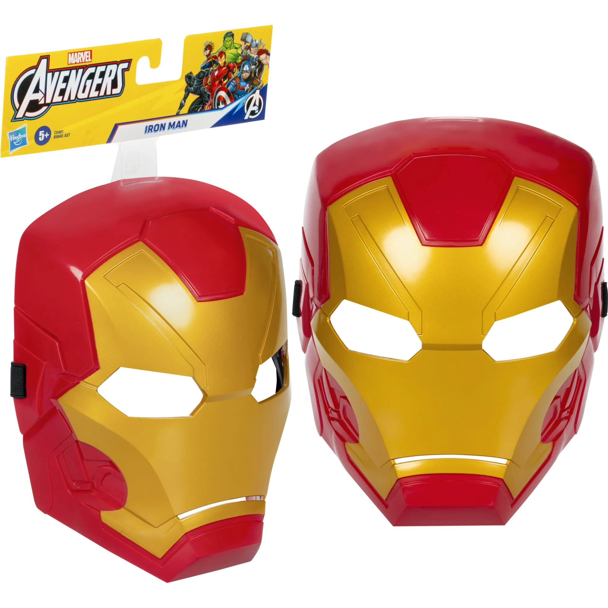 Avengers maske - Iron Man - Børneudklædning