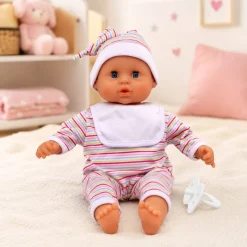 Baby Babble dukke med babylyde - 38 cm