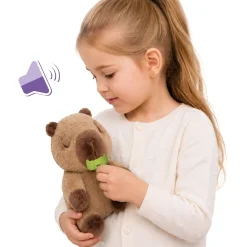 Baby Paws capybara interaktiv bamse - 24 cm