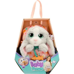 Baby Paws kanin interaktiv bamse - 24 cm