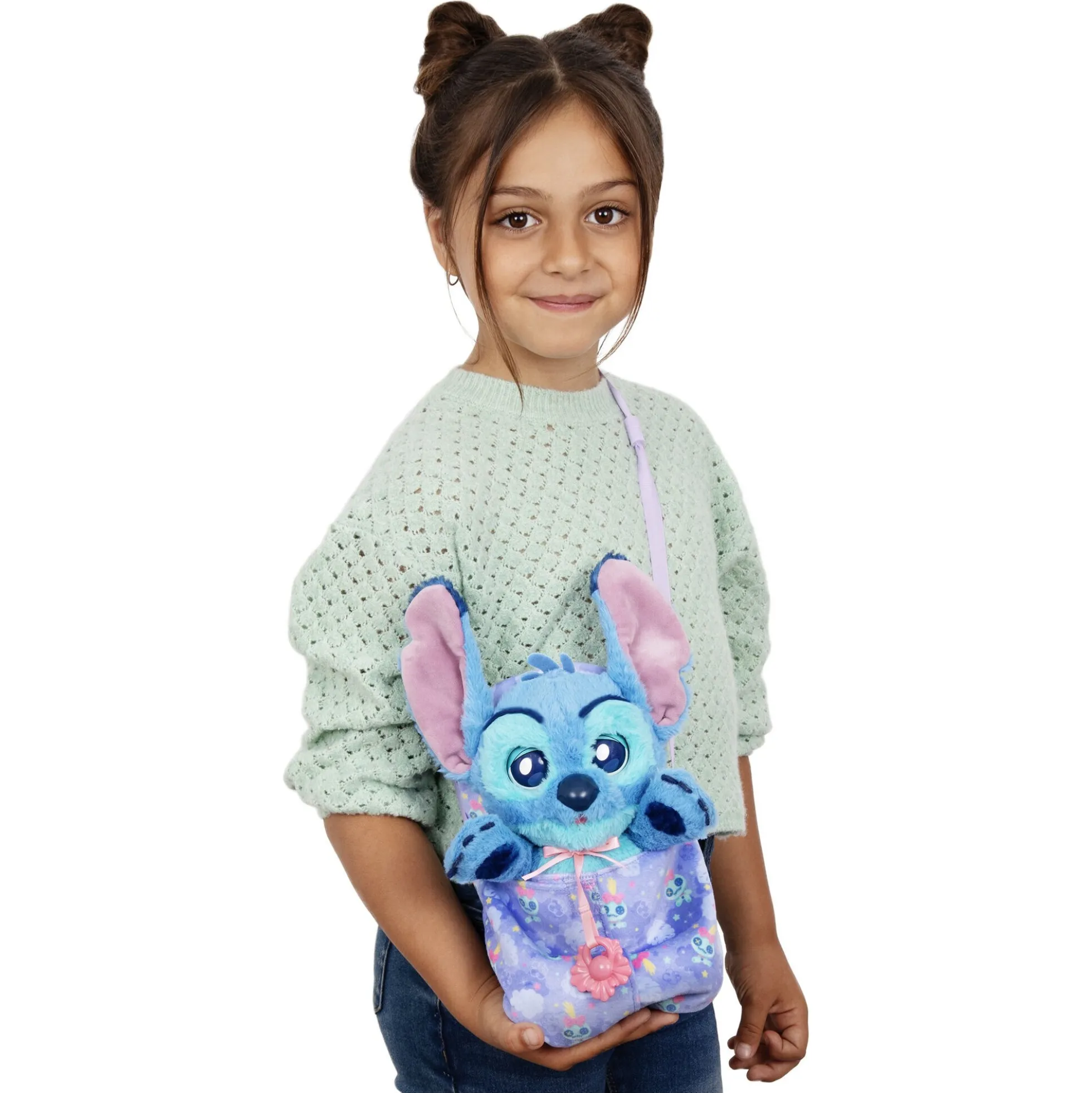 Baby Paws Stitch interaktiv bamse - 24 cm