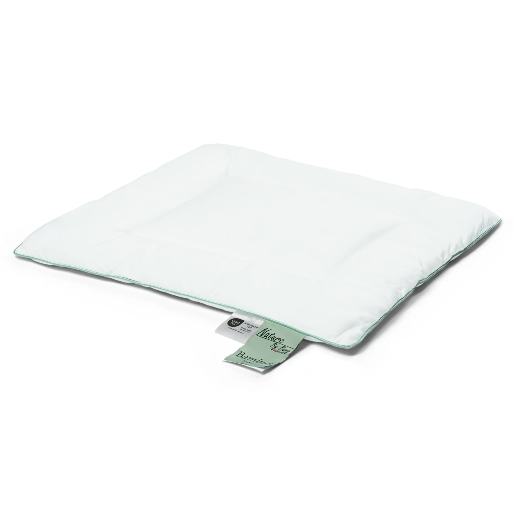 Babypude - 100% allergivenligt bambus - 40x45 cm - Temperaturregulerende hovedpude - Nature By Borg