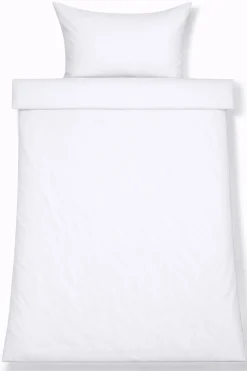 Baby sengetøj 70x100 cm - 100% bambus - Hvid