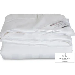 Baby silkedyne - Helårsdyne 100% langfibret silke - 70x100 cm - Butterfly Silk