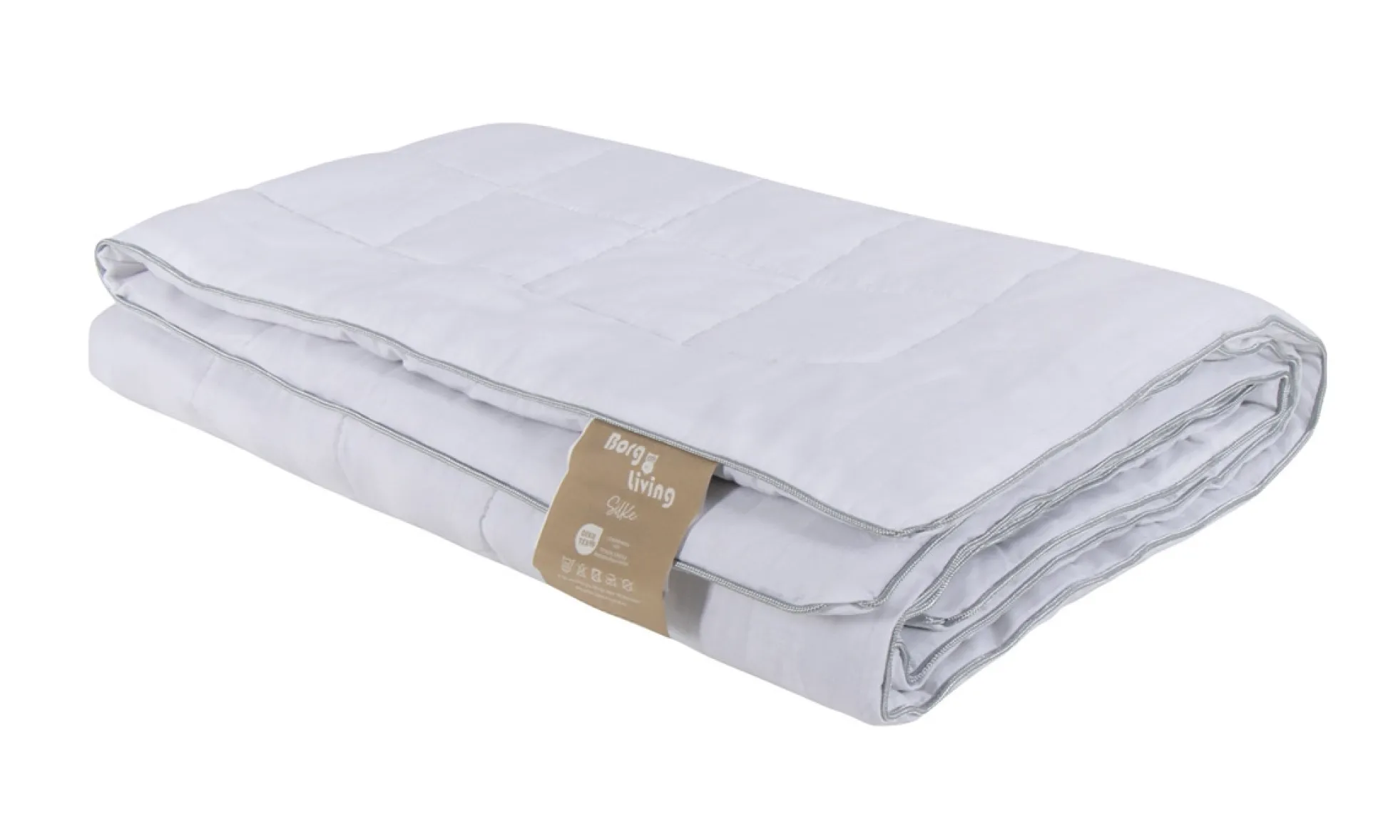 Baby silkedyne - Temperaturregulerende helårs - 100% mulberry silke - 70x100 cm - Borg Living