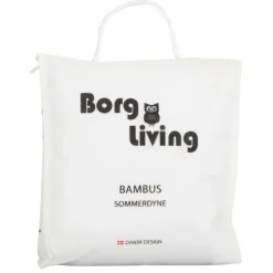 Baby sommerdyne - Blød bambusdyne og dunfiber - 70x100 cm - Borg Living