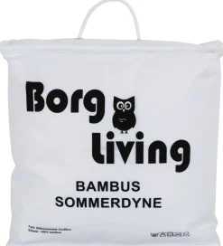 Baby sommerdyne - Blød bambusdyne og dunfiber - 70x100 cm - Borg Living