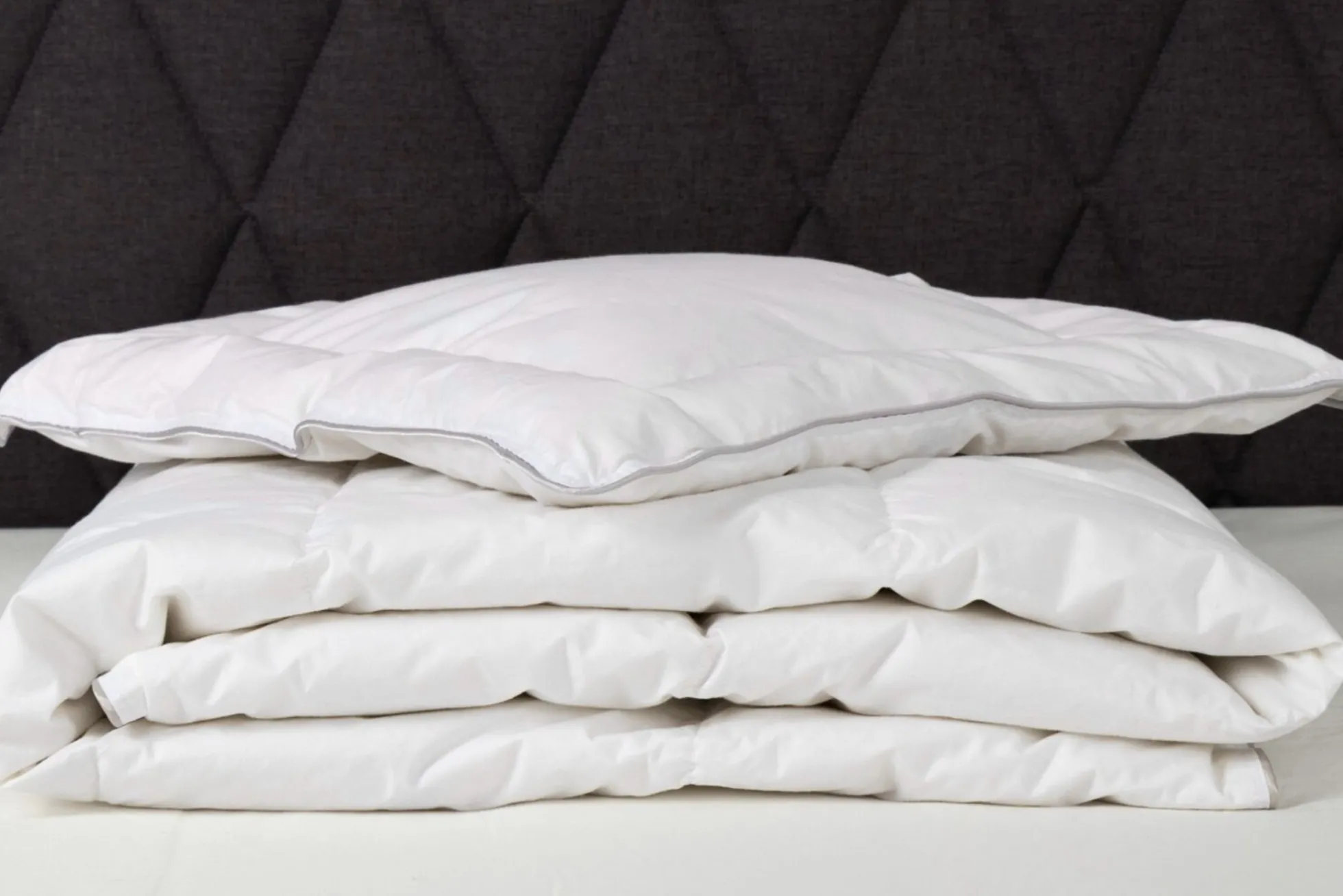 Baby sommerdyne - 100% moskusdun dyne - Let og sval - 70x100 cm - Nordstrand Home babydyne