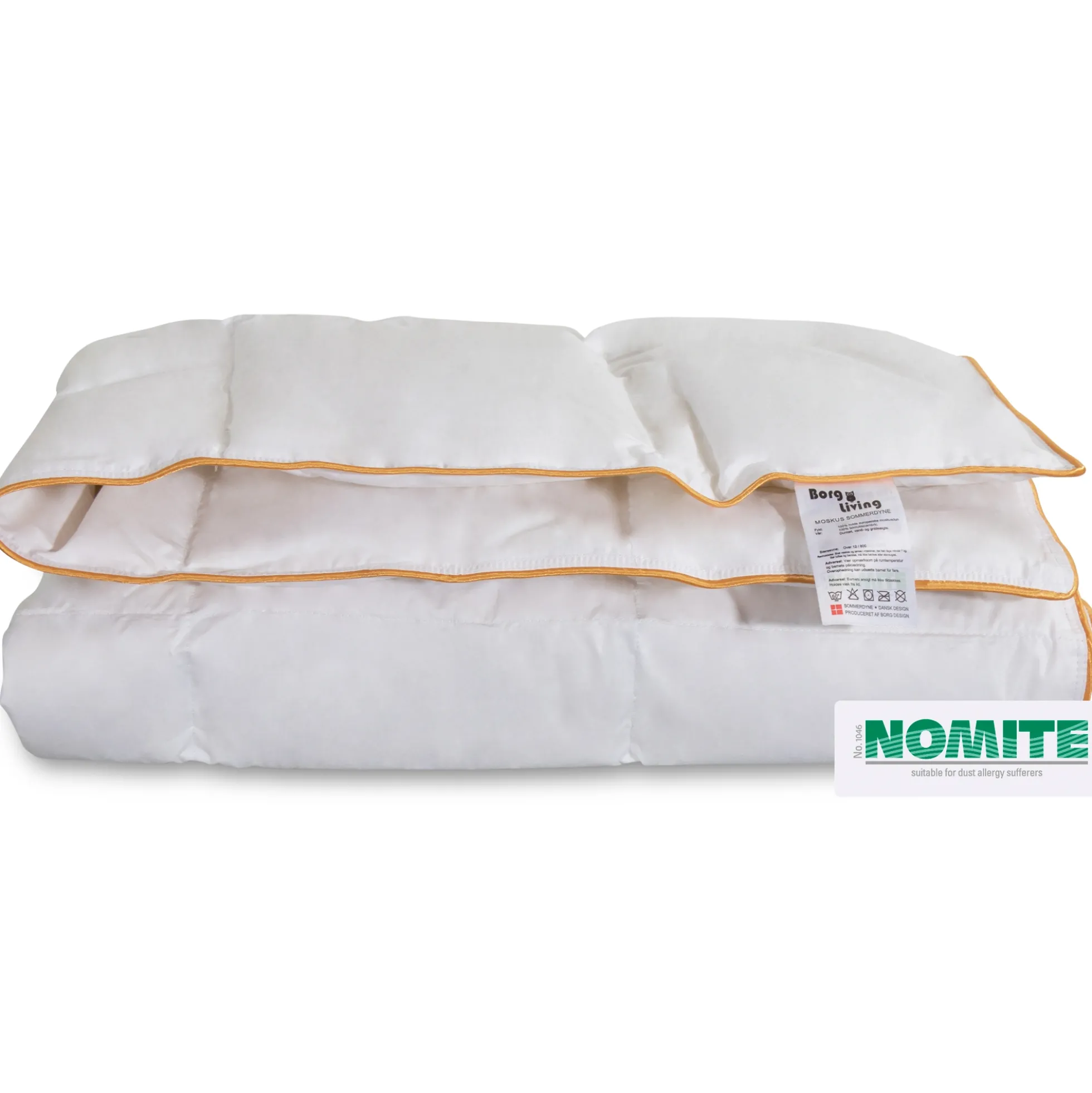 Baby sommerdyne - 100 % moskusdun - 70x100 cm - Borg Living babydyne