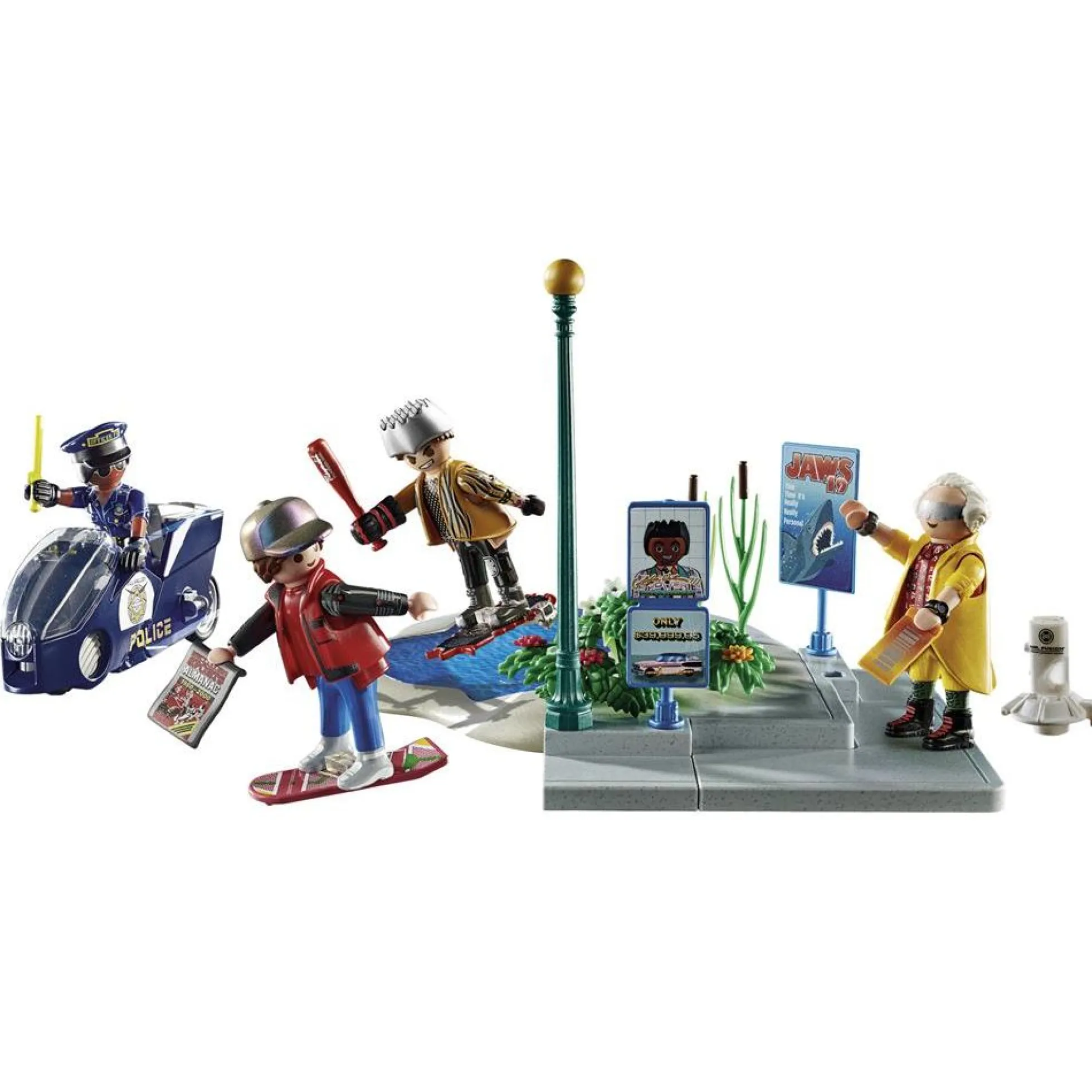 Back to the Future Part II Hoverboard Jagt - PL70634 - PLAYMOBIL Back to the future