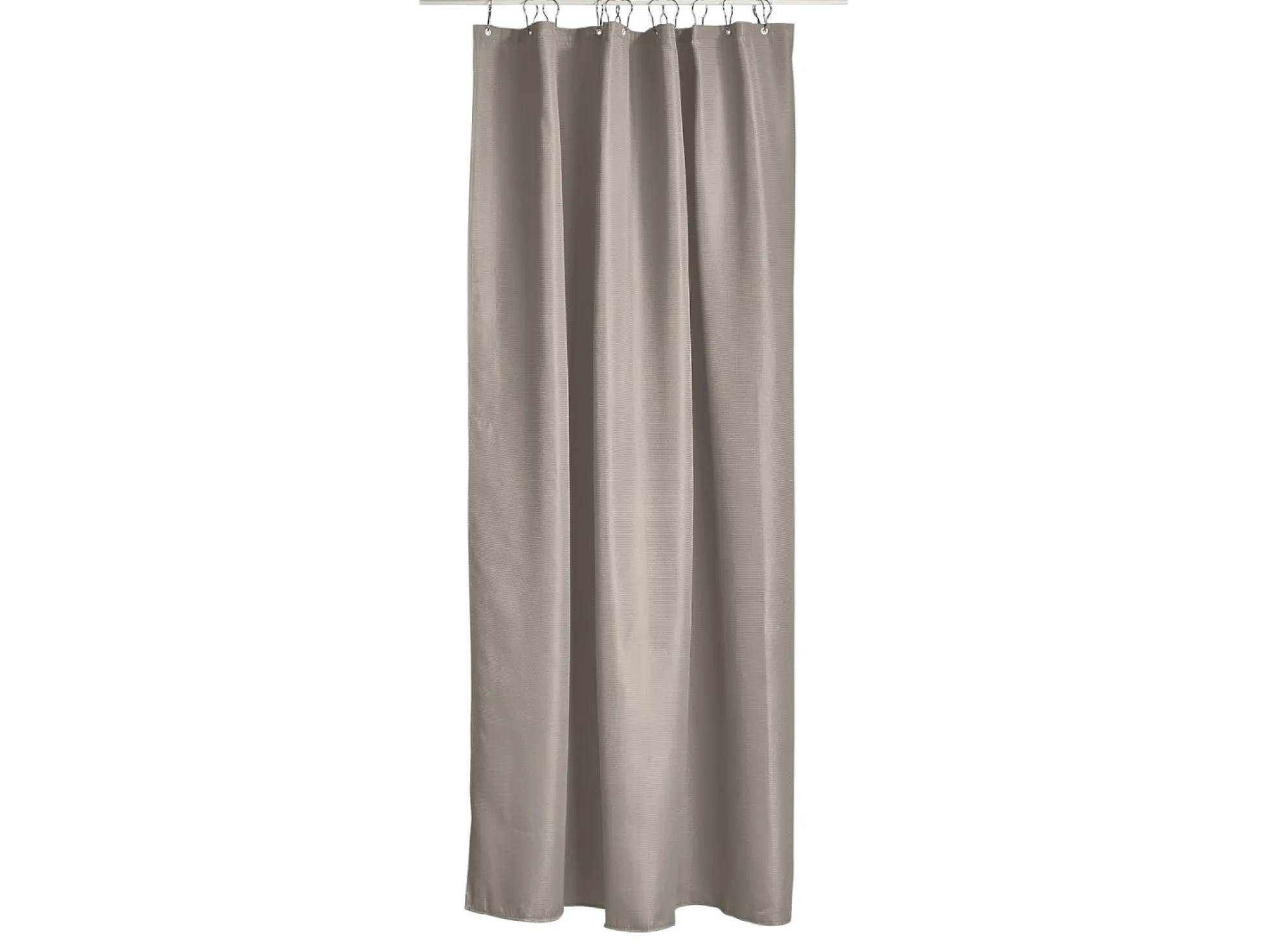 Badeforhæng - 180x220 cm - Zone Denmark Lux - Jacquardvævet Taupe