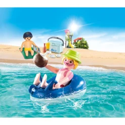 Badegæst med badering - PL70112 - PLAYMOBIL Family Fun
