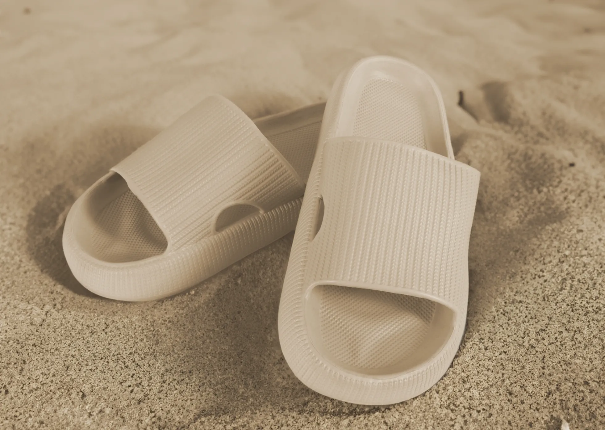 Badesandaler - Str. 40/41 - Unisex - Bløde og behagelige slippers