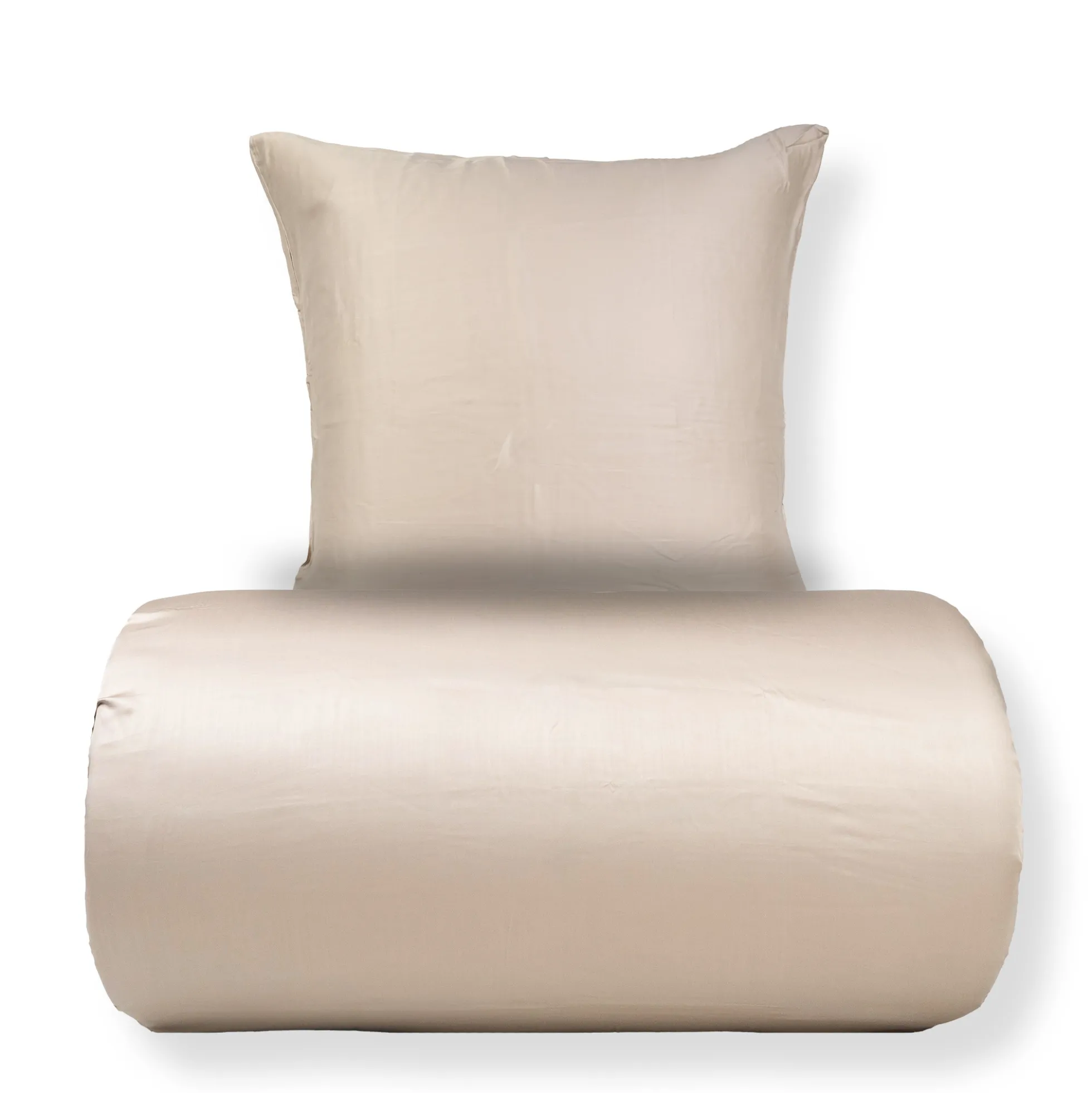 Bambus dobbelt sengetøj 200x220 cm - 100% bambus - Beige
