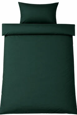Bambus dobbelt sengetøj 200x200 cm - 100% bambus - Grøn