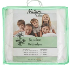Bambus juniordyne - Helårsdyne - Allergivenlig dyne - 100x140 cm - Nature By Borg dyne
