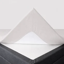 Bambus lagen - Kuvertlagen 180x200x8 cm - Lysegrå - 100% bambus - Lagen til topmadras