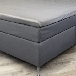Bambus lagen - Kuvertlagen 180x200x8 cm - Lys grå - 100% bambus - Lagen til topmadras