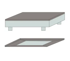 Bambus lagen - Kuvertlagen 160x200x8 cm - Hvid - 100% bambus - Lagen til topmadras