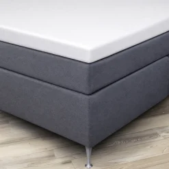Bambus lagen - Kuvertlagen 160x200x8 cm - Hvid - 100% bambus - Lagen til topmadras