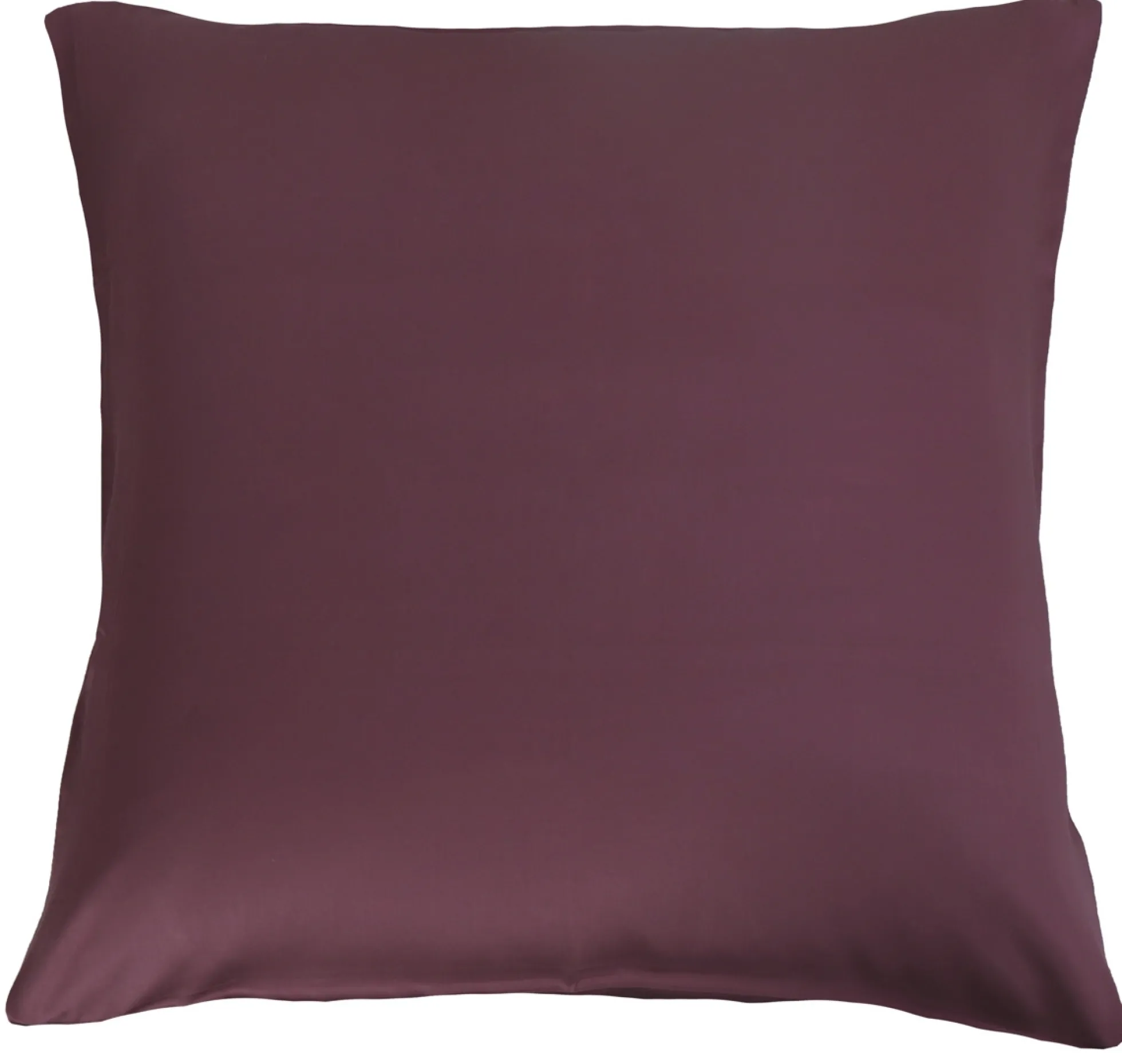 Bambus pudebetræk 60x63 cm - 100% bambus - Bordeaux satinvævet
