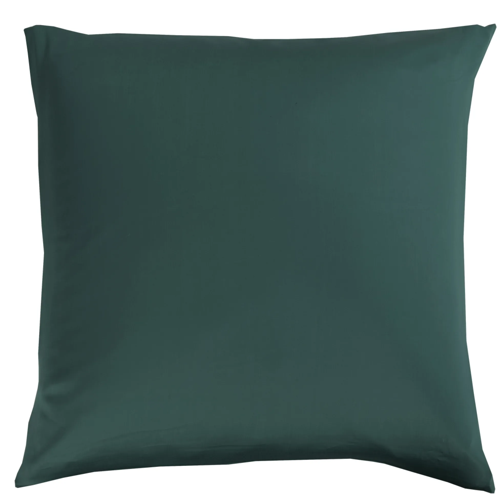Bambus pudebetræk 60x63 cm - 100% bambus - Mørkegrønt satinvævet