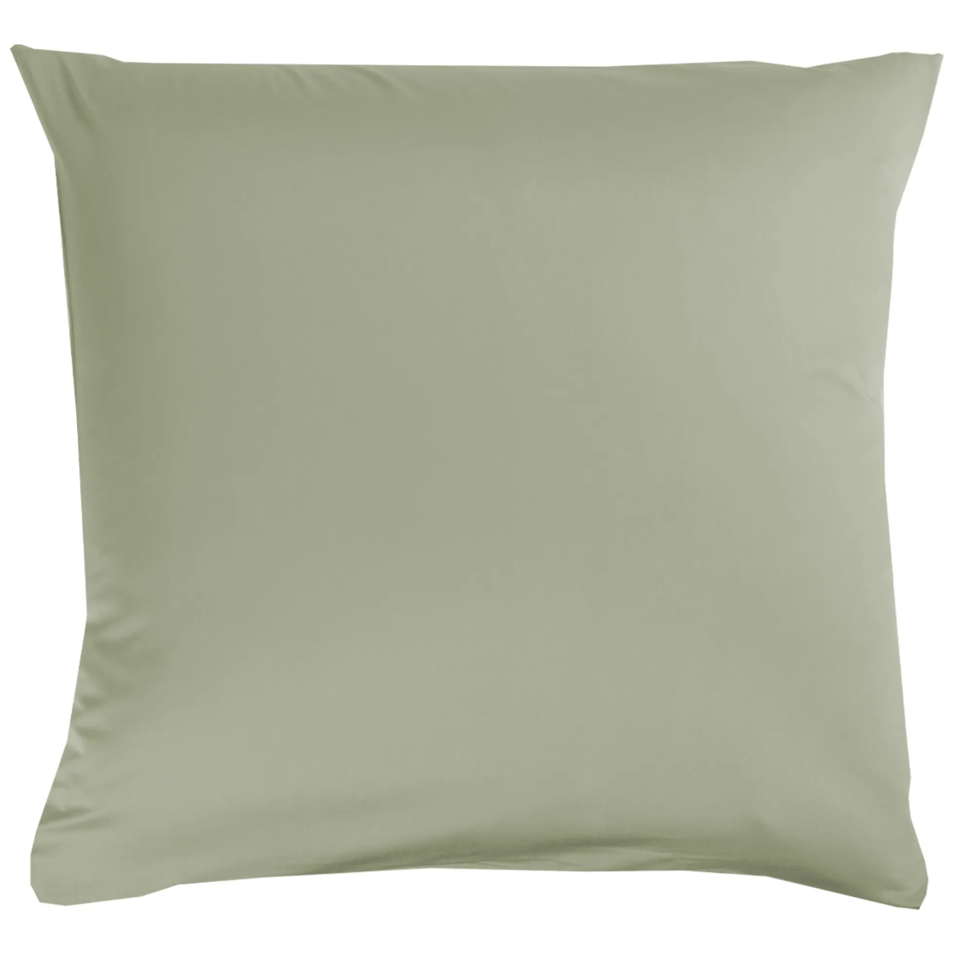 Bambus pudebetræk 60x63 cm - 100% bambus - Olivengrønt satinvævet