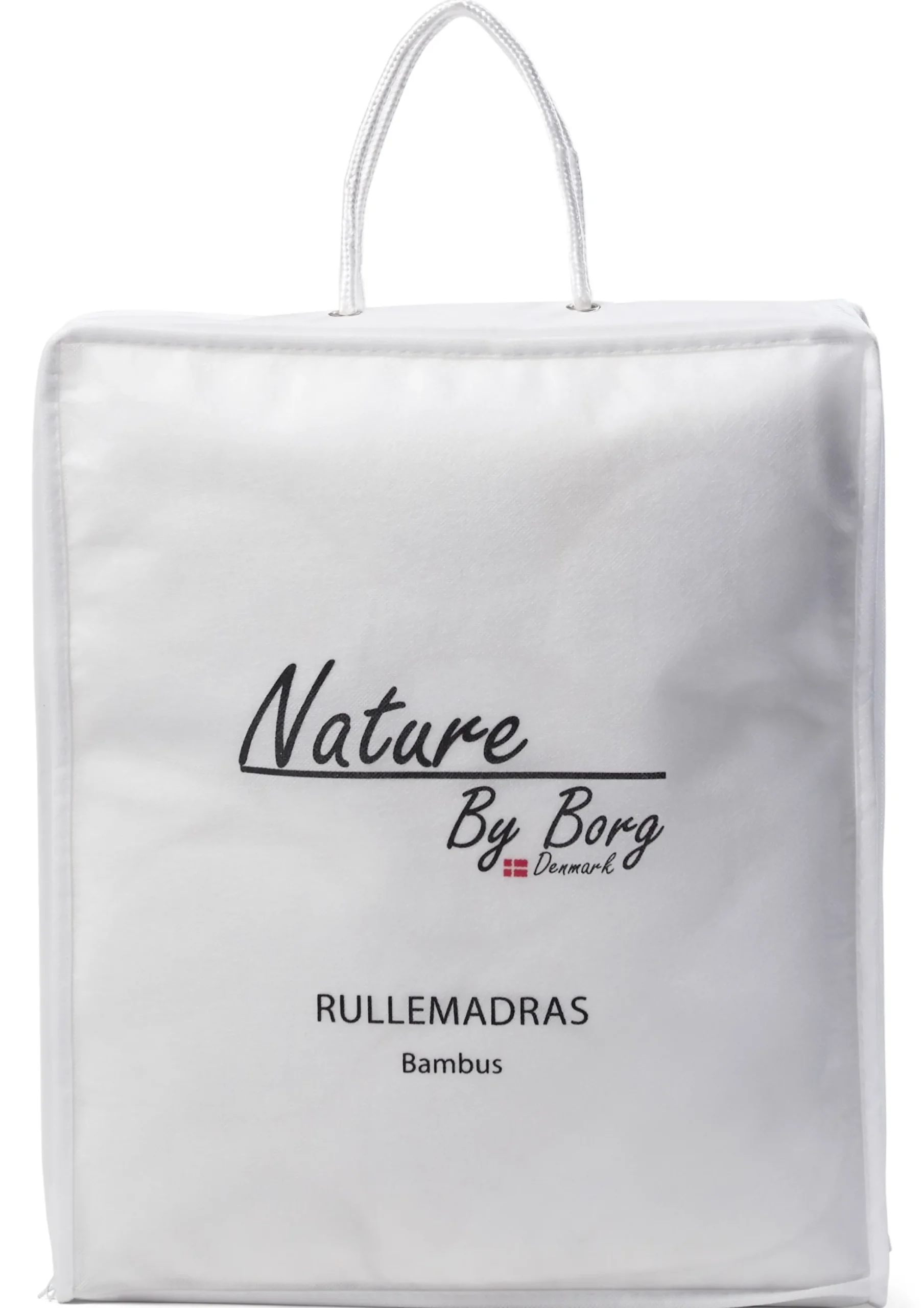 Bambus rullemadras - 180x200 cm - Allergivenlig og temperaturregulerende madras beskytter fra Nature By Borg