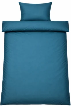 Bambus sengetøj 140x220 cm - 100% bambus - Blå