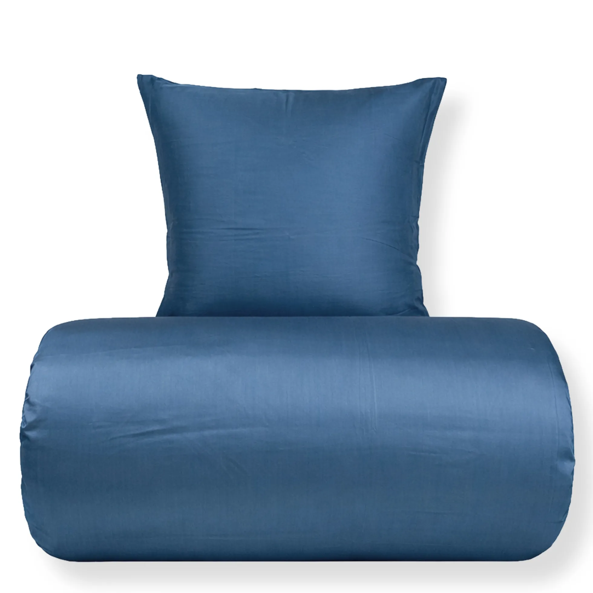 Bambus sengetøj 140x220 cm - 100% bambus - Blå