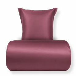 Bambus sengetøj 140x220 cm - 100% bambus - Bordeaux