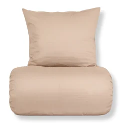 Bambus sengetøj 140x220 cm - 100% bambus - Champagne farvet satinvævet