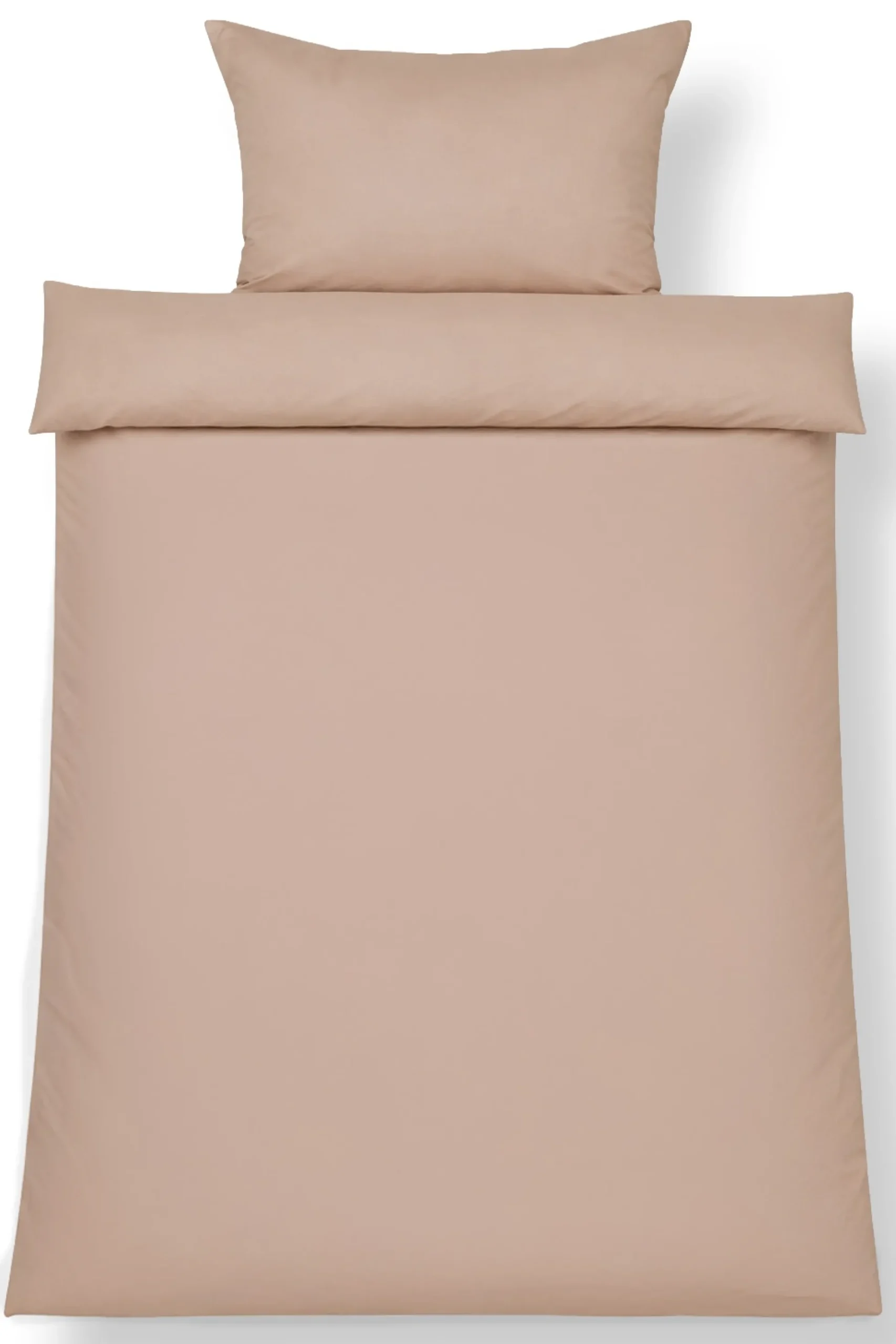Bambus sengetøj 140x220 cm - 100% bambus - Champagne farvet satinvævet