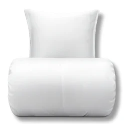 Bambus sengetøj 140x200 cm - 100% bambus - Hvid
