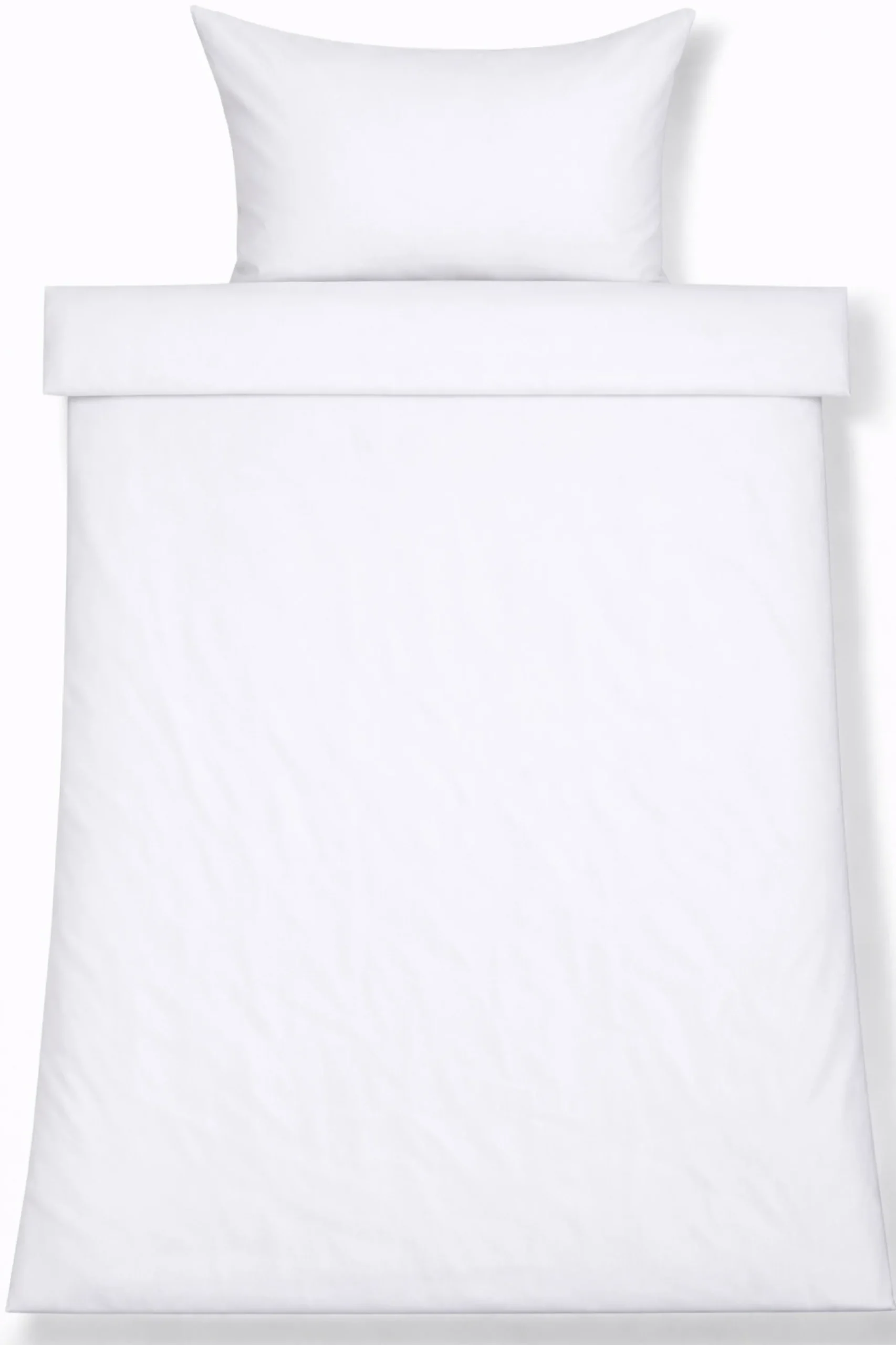 Bambus sengetøj 140x200 cm - 100% bambus - Hvid