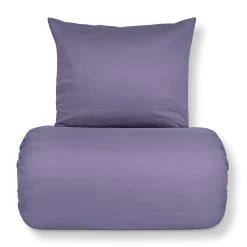 Bambus sengetøj 140x220 cm - 100% bambus - Lilla satinvævet