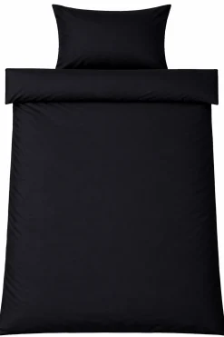 Bambus sengetøj 140x220 cm - 100% bambus - Sort