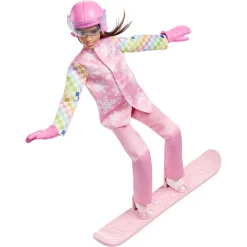 Barbie deluxe snowboarder med tilbehør - Careers - 30 cm