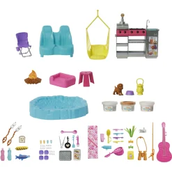 Barbie Dream Land autocamper - 60+ dele