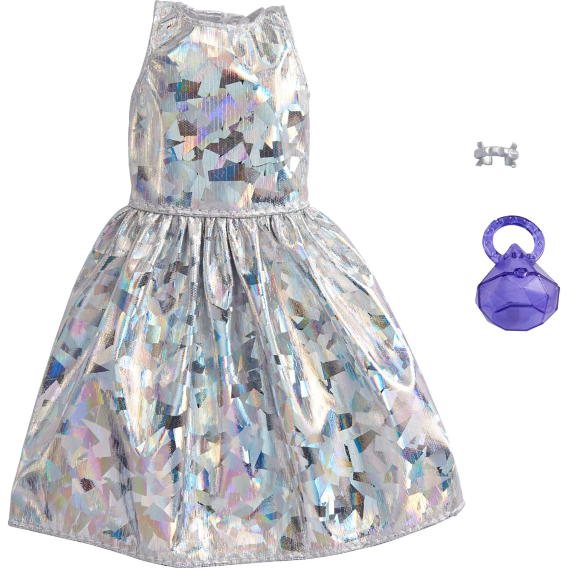 Barbie dukketøj med outfit og accessories - assorteret