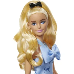Barbie Fashionista dukke - Kjole med blå sløjfe - 30 cm