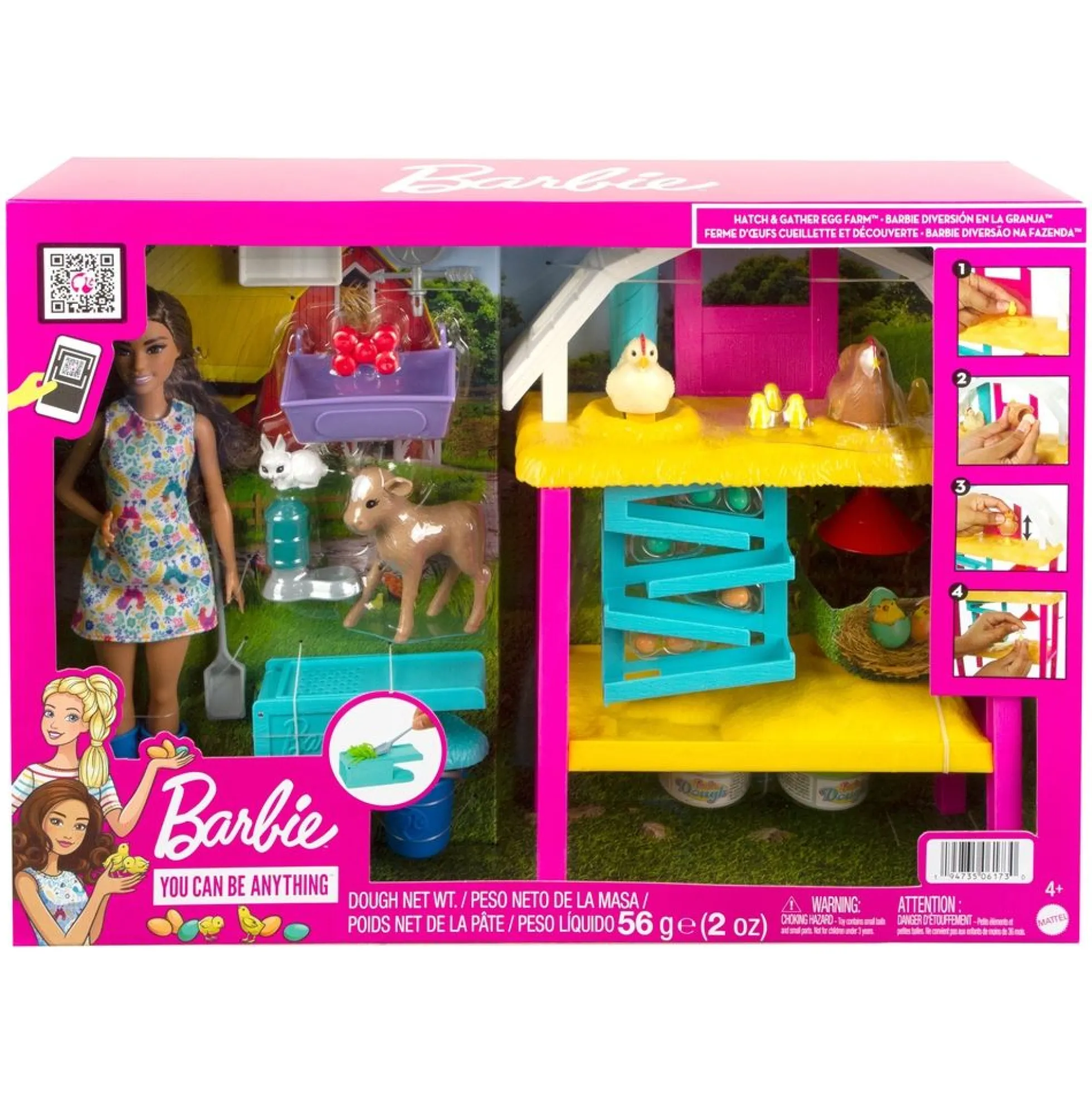 Barbie - Hatch & Gather Egg Farm