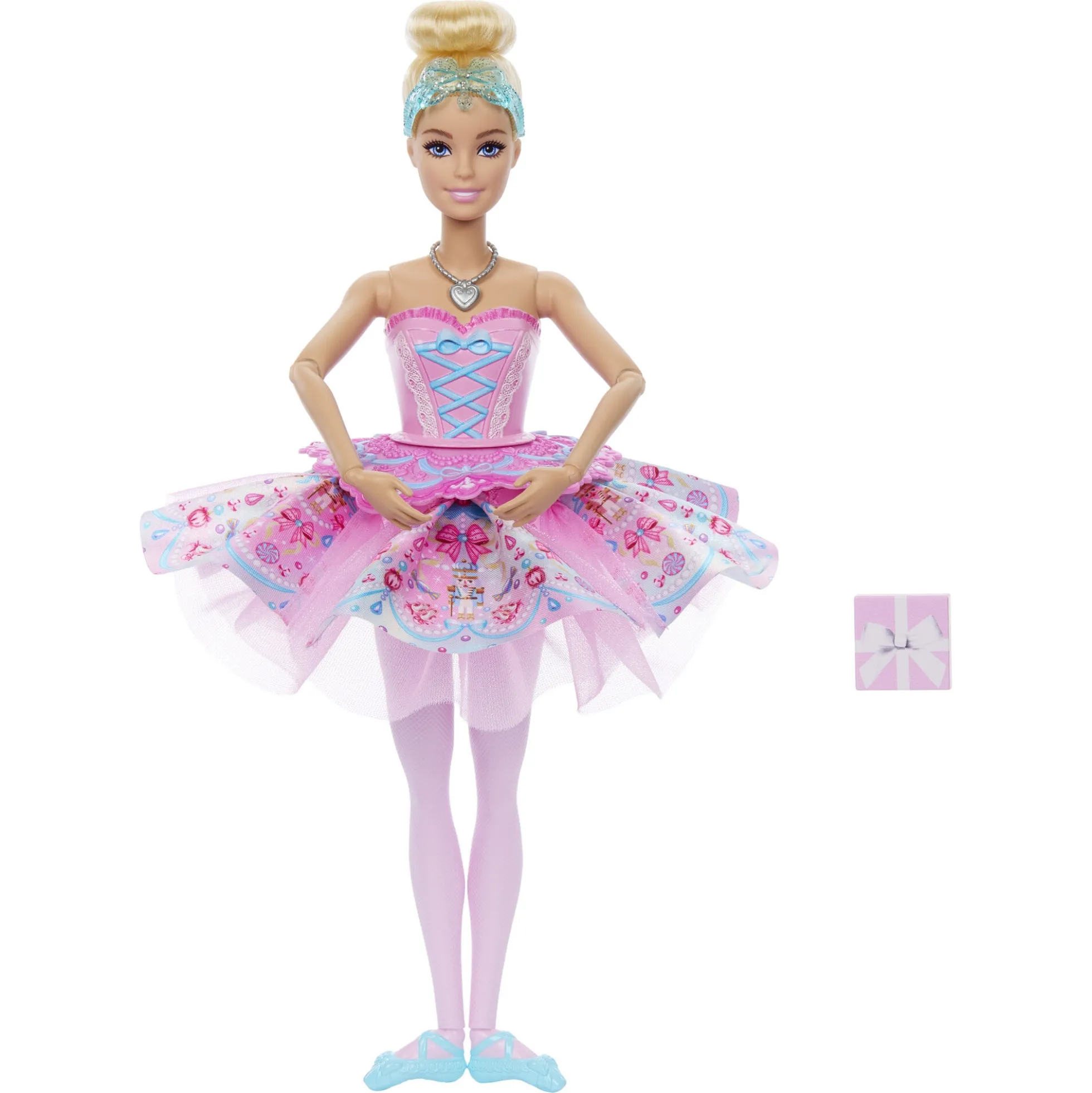 Barbie Nøddeknækkeren Clara ballerina med magisk tutu - 30 cm