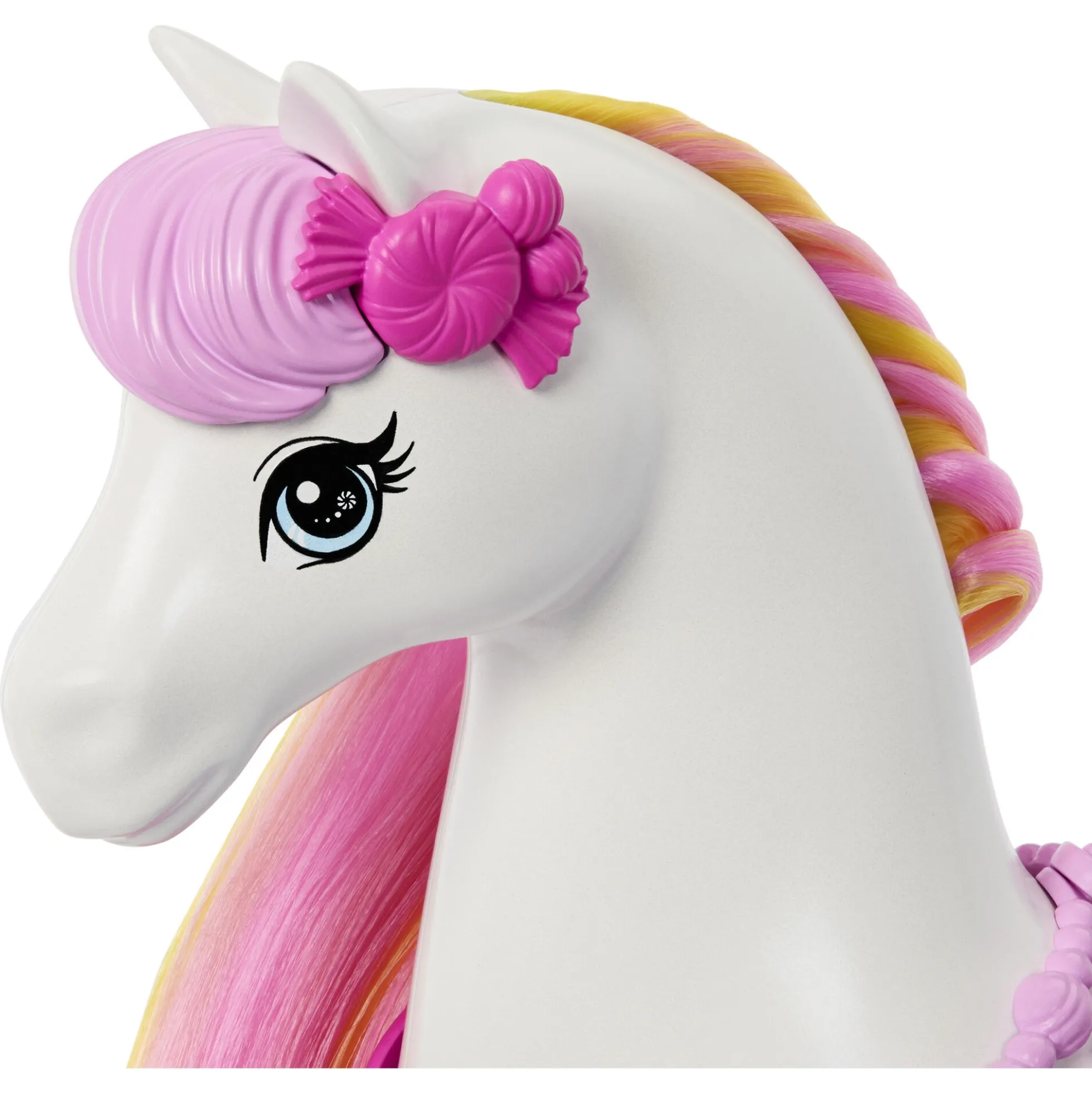 Barbie Nøddeknækkeren hest med slæde og hårpynt - 30 cm