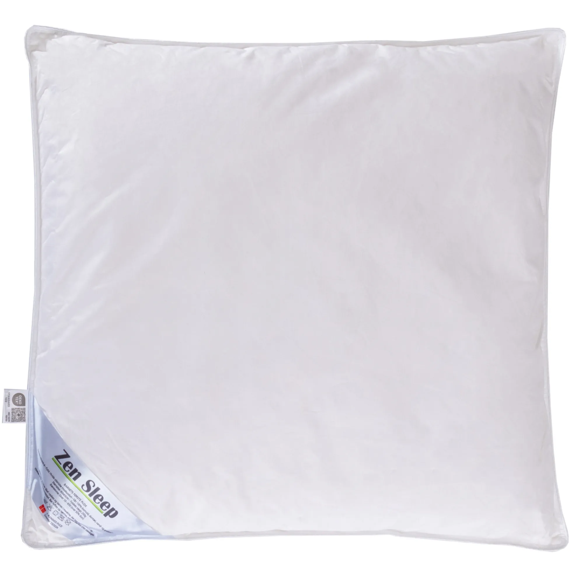 Barnets første pude - Lav pude 1 kammer pude - Hovedpude 60x63 cm - Børnepude - Zen Sleep