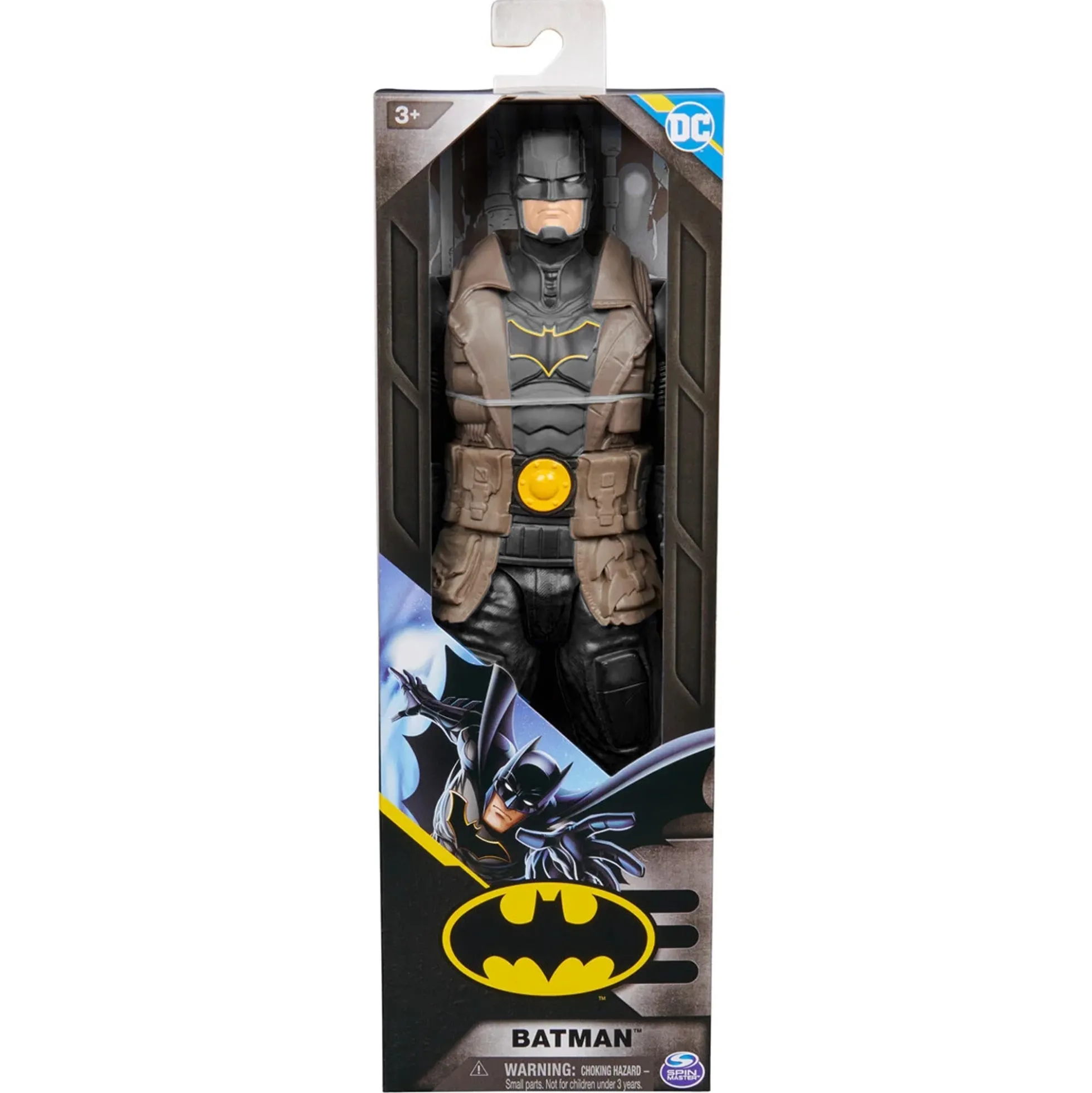 Batman med brun vest figur - 30 cm