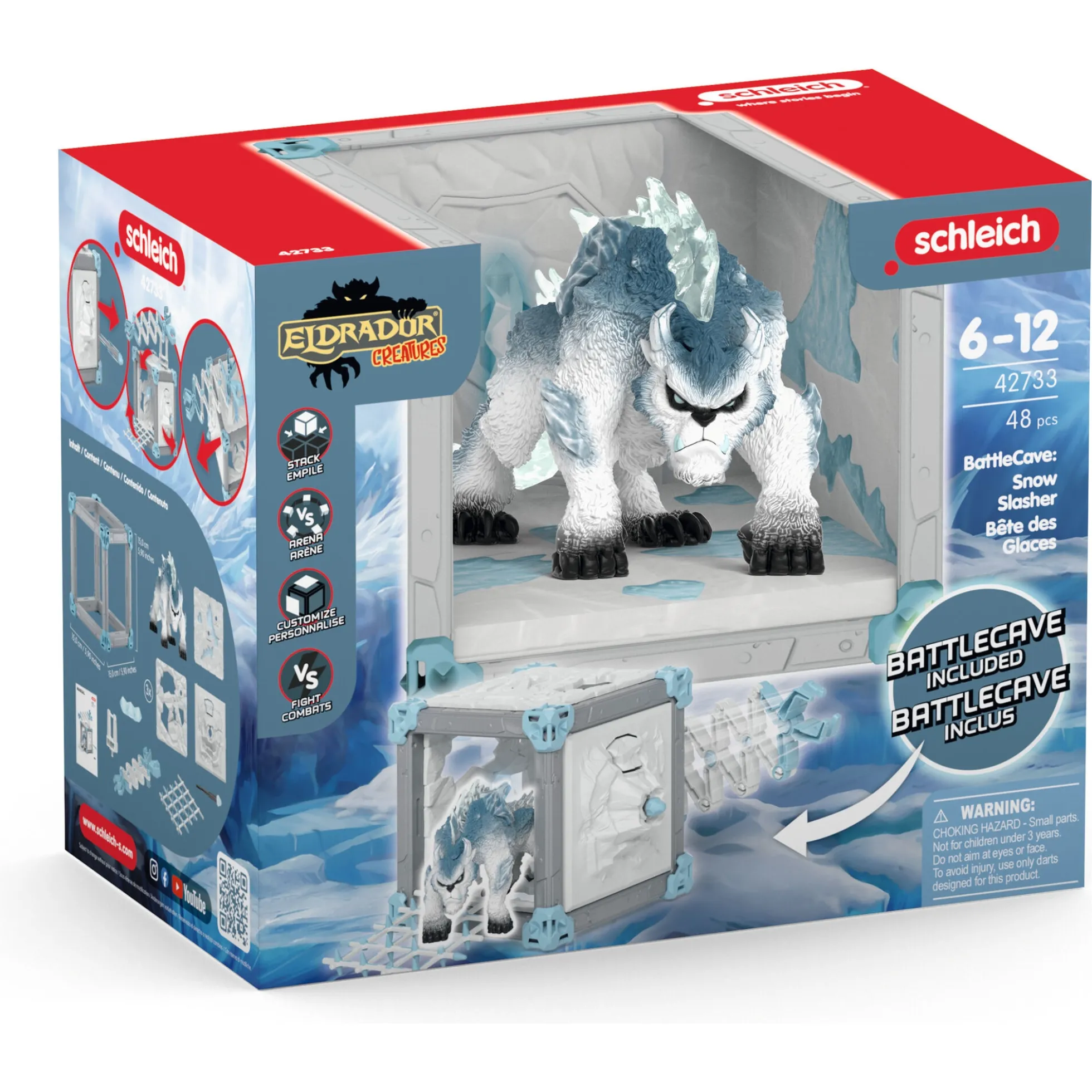 BattleCave Sne Slasher - 42733 - Schleich Eldrador
